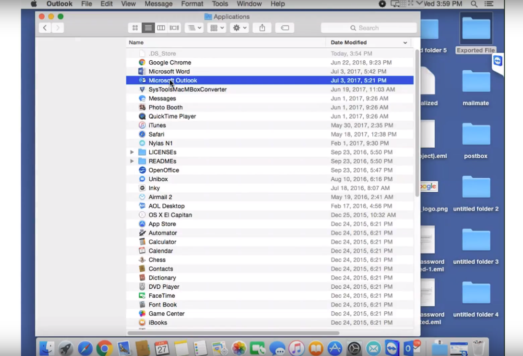 view archive in outlook for mac